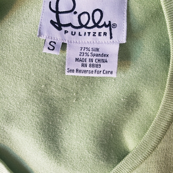 Vintage Lilly Pulitzer sweats sz S - Picture 3 of 9